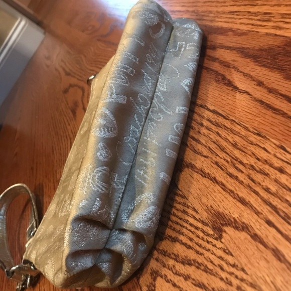 COACH gold wristlet - Picture 3 of 8